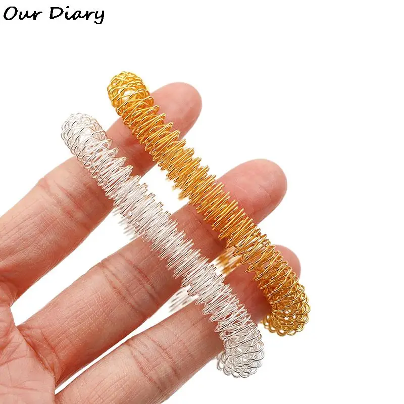 

1pc Men And Women Wrist Hand Acupuncture Bracelet Metal Massage Ring Health Care Tool Wrists Relaxation Massager Supply