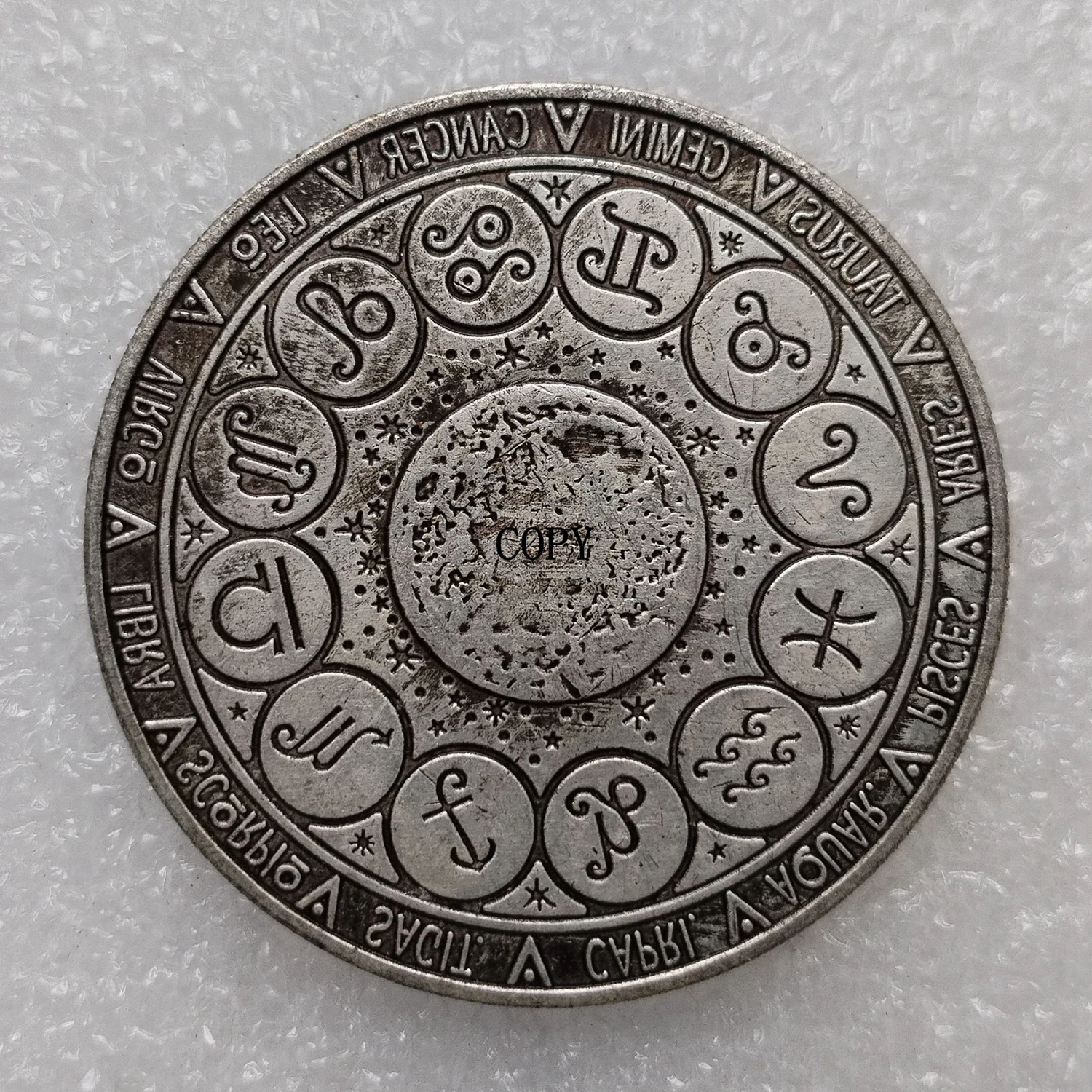 Vintage Dollar Hobo 38.1mm Silver Plated Decorative Festival Gift Coin #257