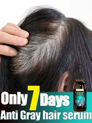 Anti Gray Hair Serum Remedy White Darkening White to black Products