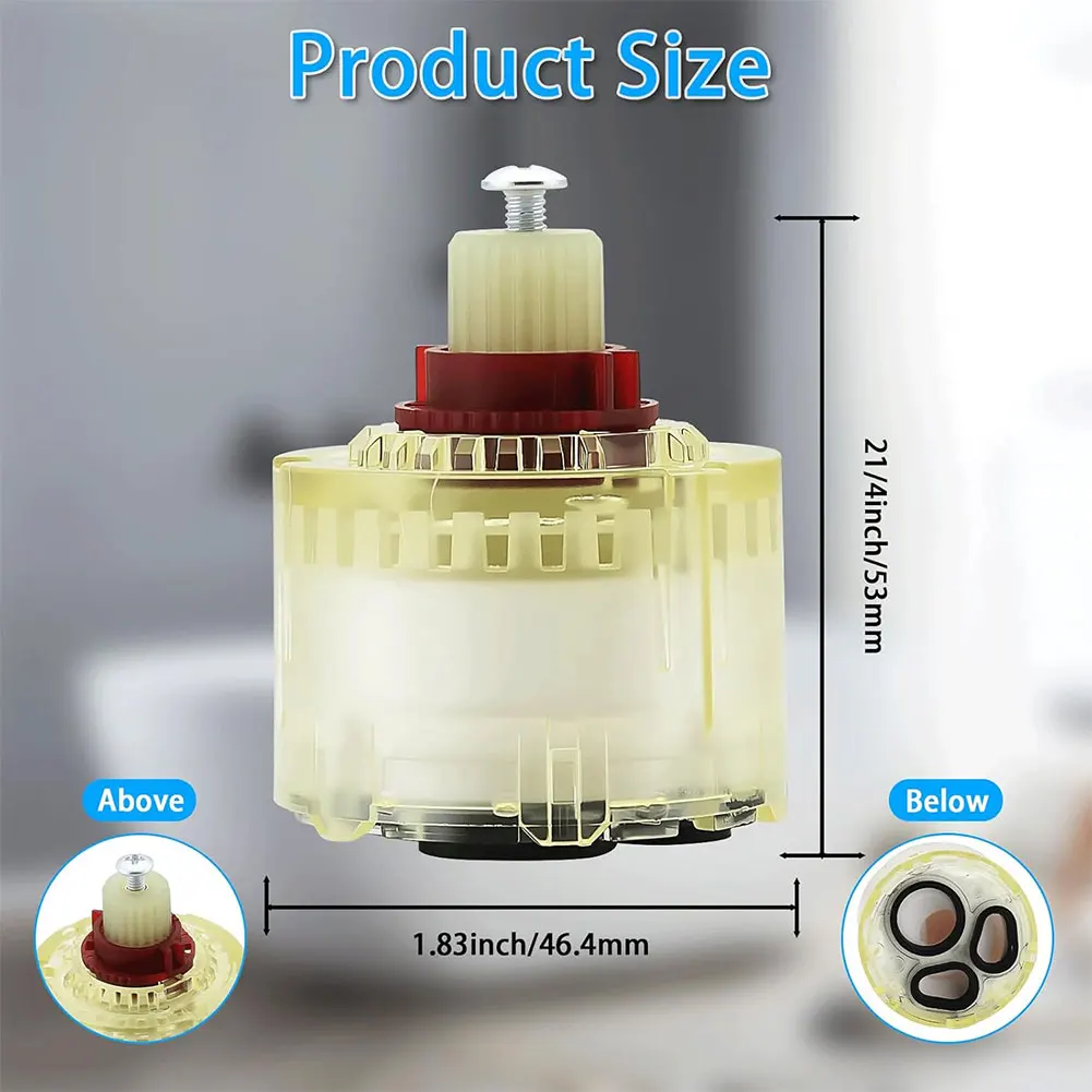 For A954.4400070A Shower Valve Cartridge Replacement for R110 and R115 Series Pressure Balance Plumbing Valves