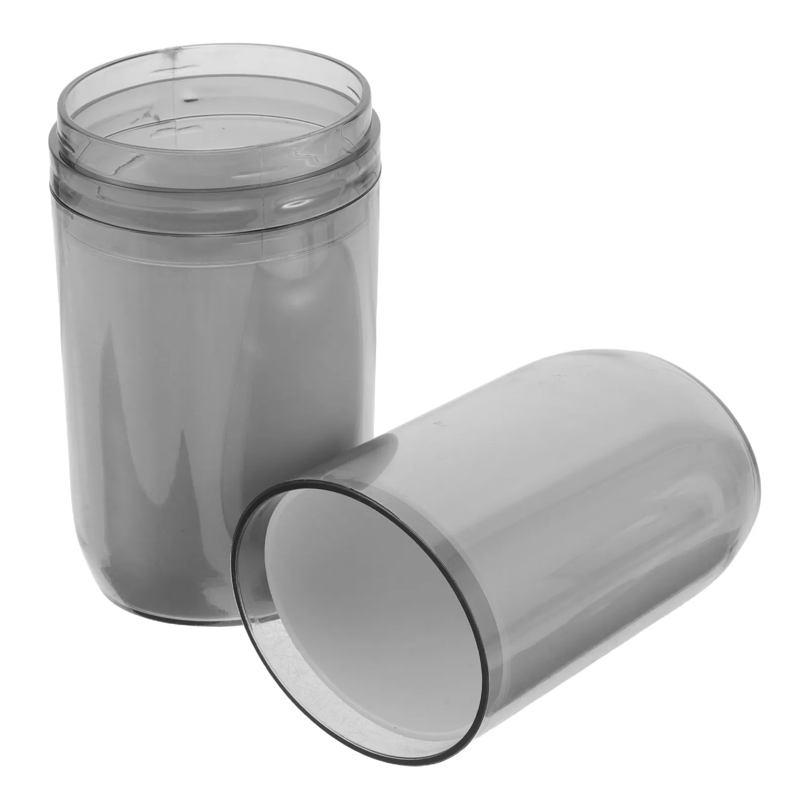 Travel Toothbrush Cup Case Grey Waterproof Toothpaste Toothbrush Holder Dustproof Storage Container Office Gym Hotel Reusable