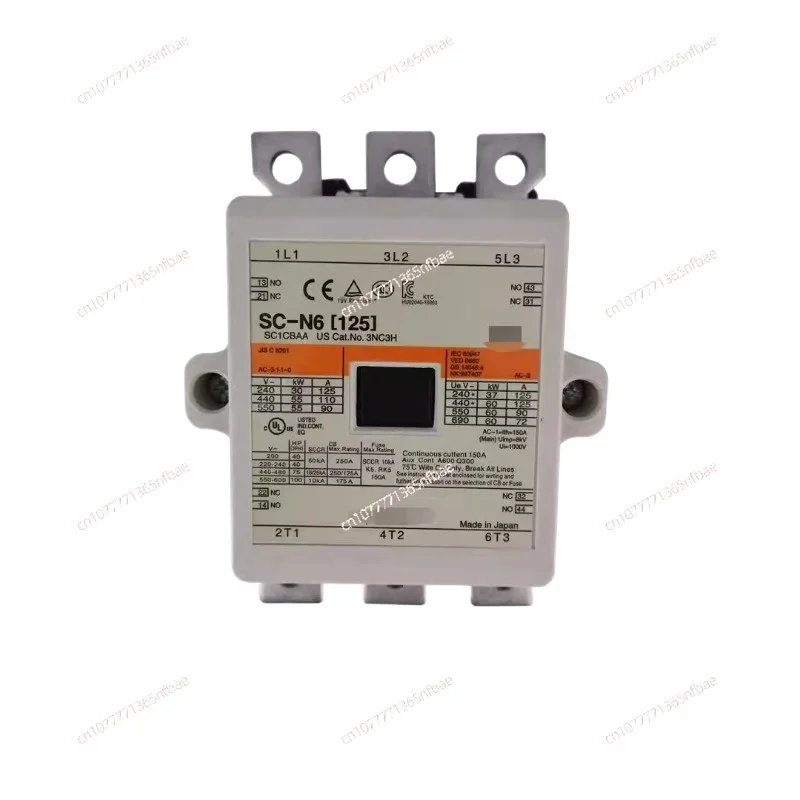 

Genuine AC Contactor SC-N6 [125] SC1CBAA N5 N7 N8 N10 N11 N12 6