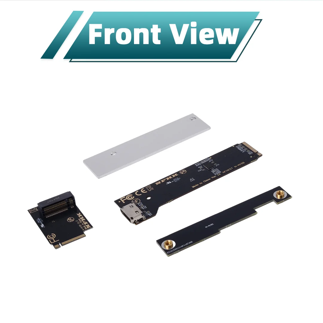 ASUS NUC 15 PRO Modification Mod Kit Black Thick Version Style PCIe 5.0 Gen5 SFF-8612 Upgrade for Oculink EGPU Dock