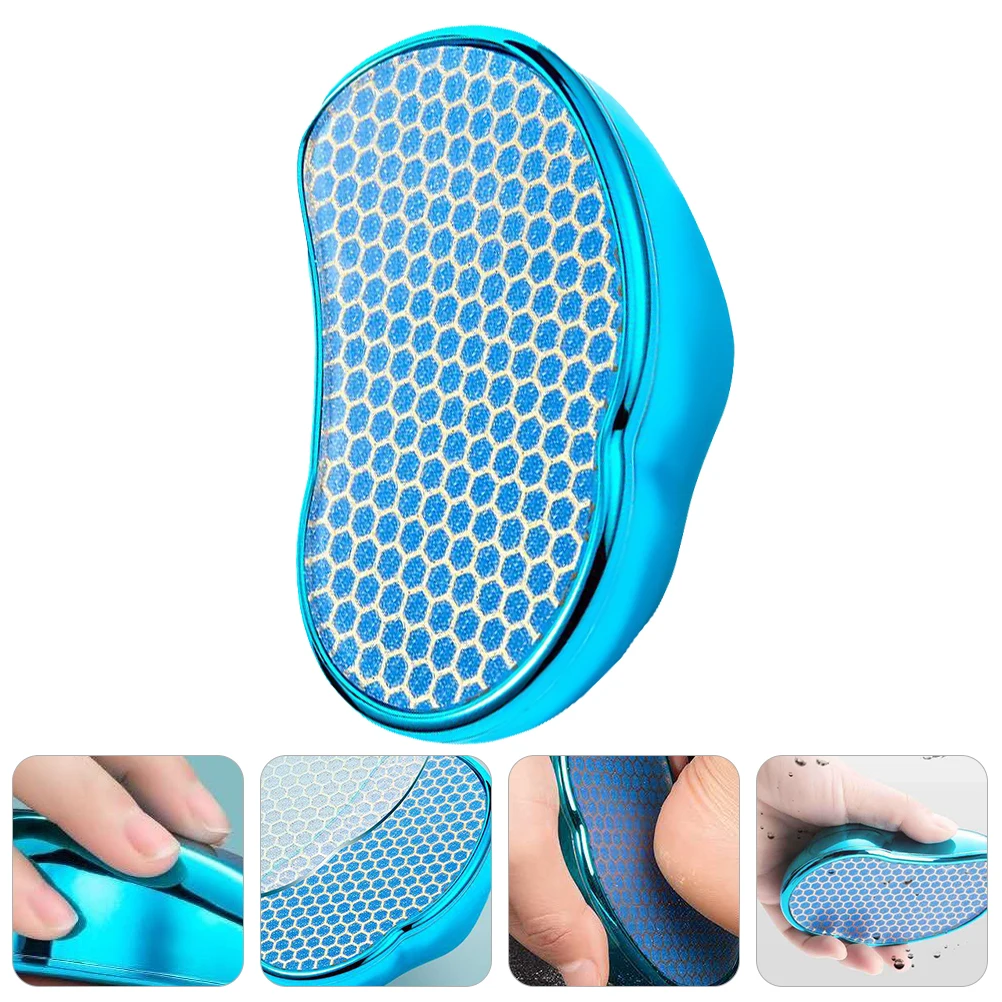 

1Pcs Nano Glass Foot File Creative Mouse Shape Washable Callus Remover for Dead Skin Exfoliating Sky-Blue Pedicure Tool