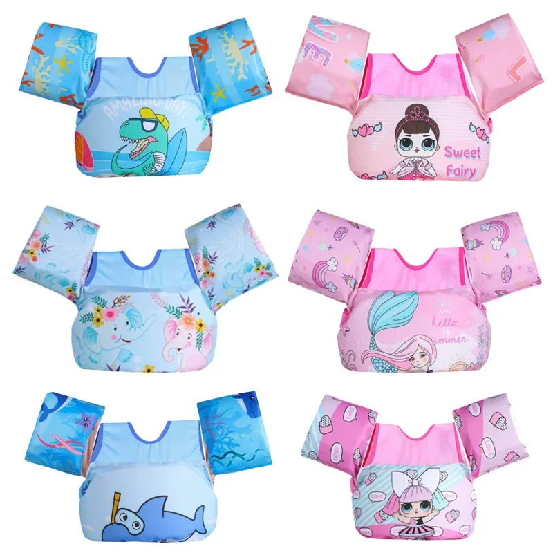 

Rooxin детский поплавок для бассейна, кольцо для плавания, жилет плавучести, спасательные жилеты, спасательный круг, игрушки для вечеринки в бассейне, обучение безопасности плаванию