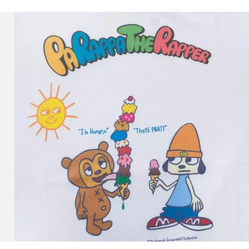 Hot Parappa The Rapper White T Shirt For Fan
