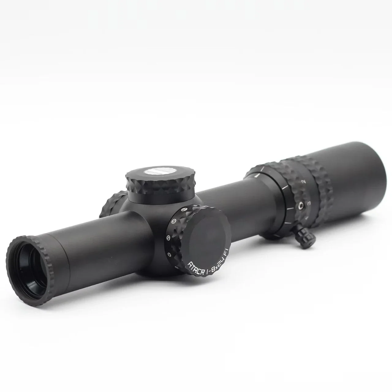 Tactical Scope 1-8X24 Reticle F1 FFP Scope FDE Color 1000G IPX7 Waterproof Reflex with Original MIL-SPEC Markings 34mm Tube LPVO