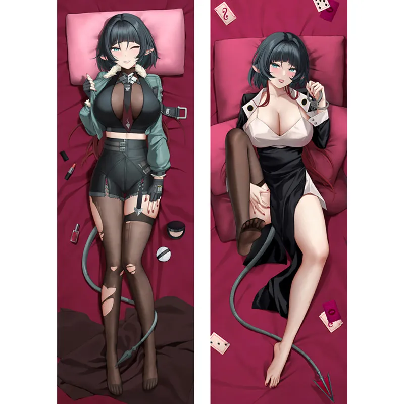 

ARPG Anime Game Zenless Zone Zero Dakimakura Astra Yao Qingyi Tsukishiro Yanagi Sexy Body Hug Pillow Covers Two Side For Merch