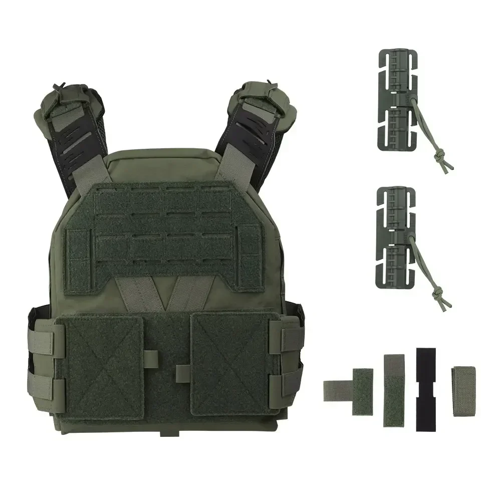 KZ Tactical Plate Carrier Low-profile Quick Release  Hunting Vest MOLLE Outdoor Combat Body Armor Airsoft Gear