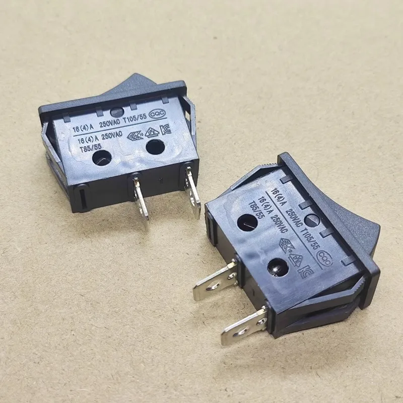 1~5pcs/lot RS606 Ship type switch 2 pin 2 speed power rocker button switch 13.5*32MM 16A