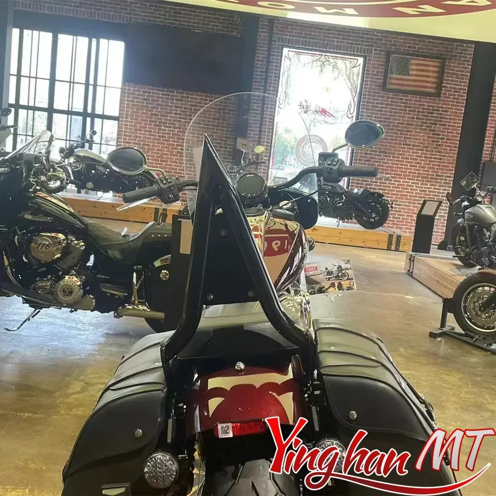 

1.5inch Passenger Sissy Bar Backrest 20"22" For Indian Super Chief Limited Bobber Dark Horse 2022-2025