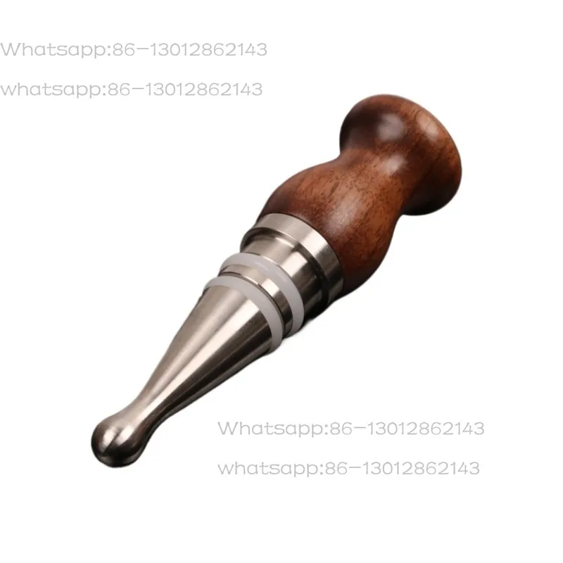 赤ワインコルク、高級シャンパンスパークリングワインコルク、316食品グレードステンレス鋼、輸入ブラックウォルナット素材