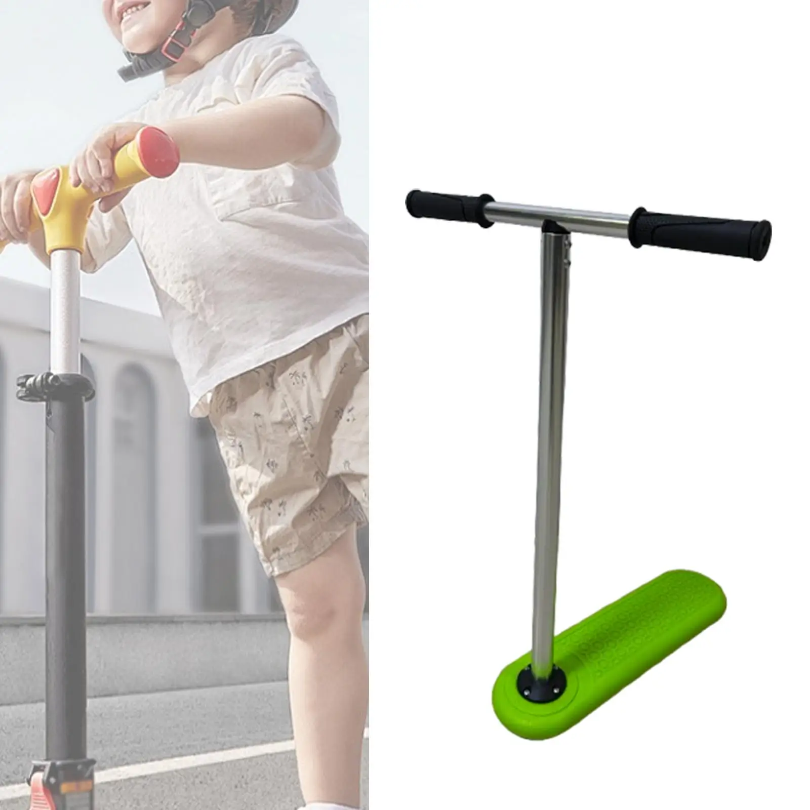 Trampoline Scooter for Kids Funny Toy Practical Creative for Boys and Girls Trick Scooter for Park Game Birthday Playing Outdoor