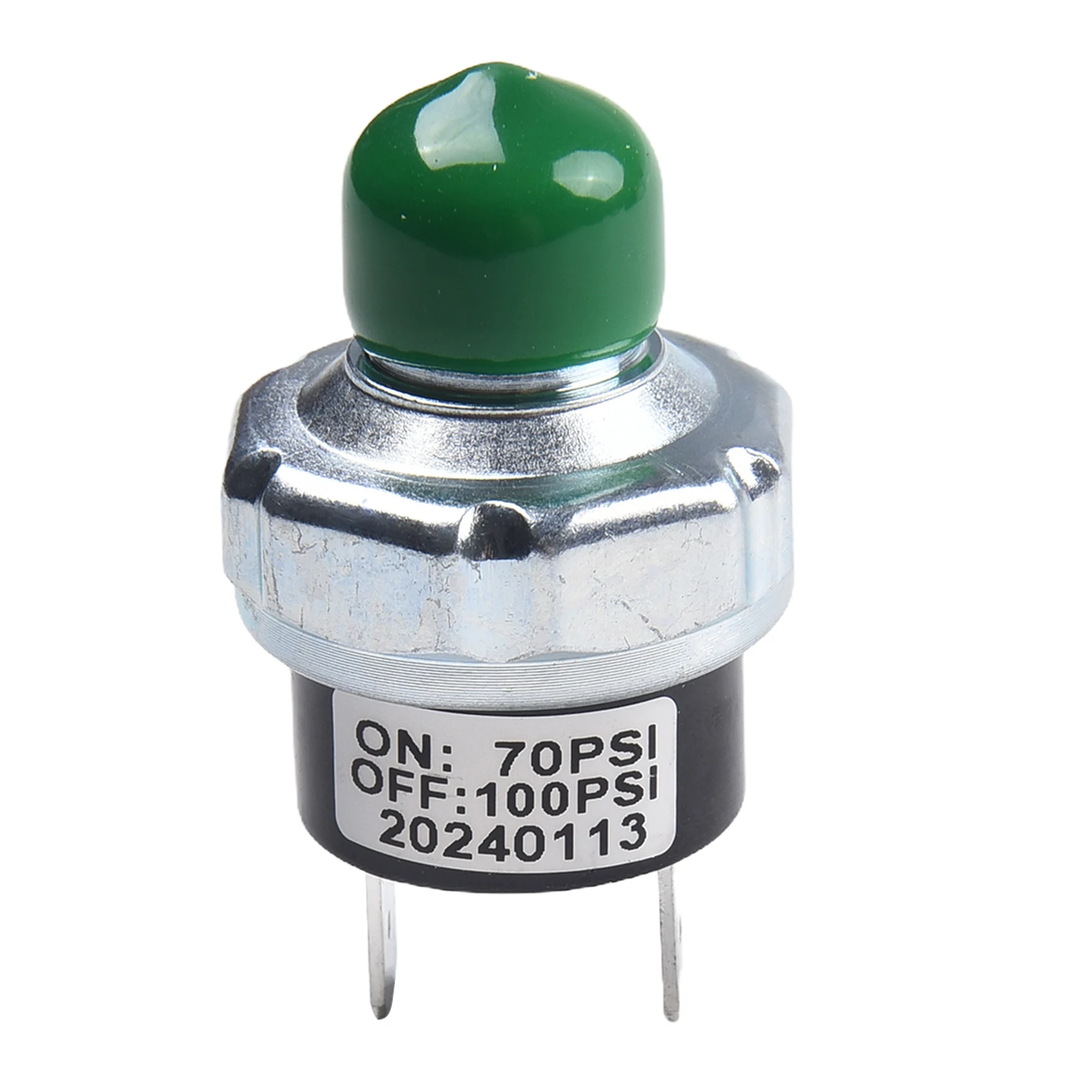 Air Suspension Pressure Control Switch For 12V 24V Compressors Featuring 1/4 NPT Male Thread And Two Common PSI Ranges