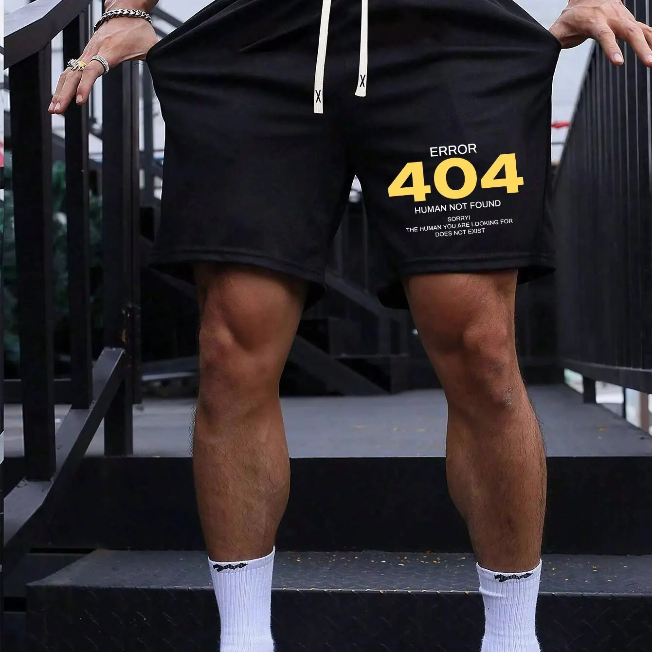 

Мужские летние шорты, легкие и свободные, универсальные брюки в корейском стиле, модные повседневные спортивные штаны.