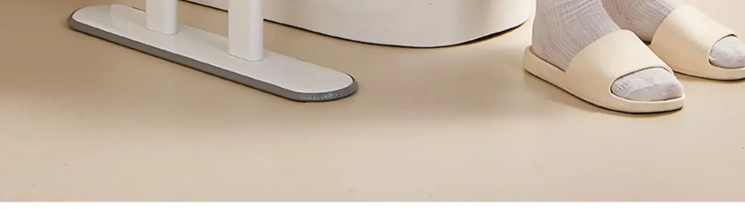 Elderly Dual Assist Handrail Anti-Slip Stable Frame No-Drill Adjustable Height Anti-Tip Safety Rail Durable Support