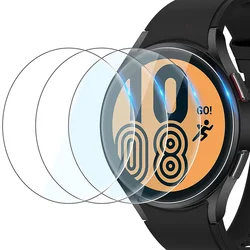 Vidro temperado para samsung galaxy watch 4 44mm 40mm hd vidro protetor de tela de vidro protetor de proteção transparente 4 clássico 42mm 46mm