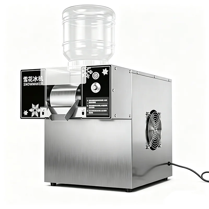 60KG/24H Commercial Bingsu Ice Snow Shaving Machine Flake Shaved Ice Machine Shave Ice Machines Shaver Snow 110V 220V