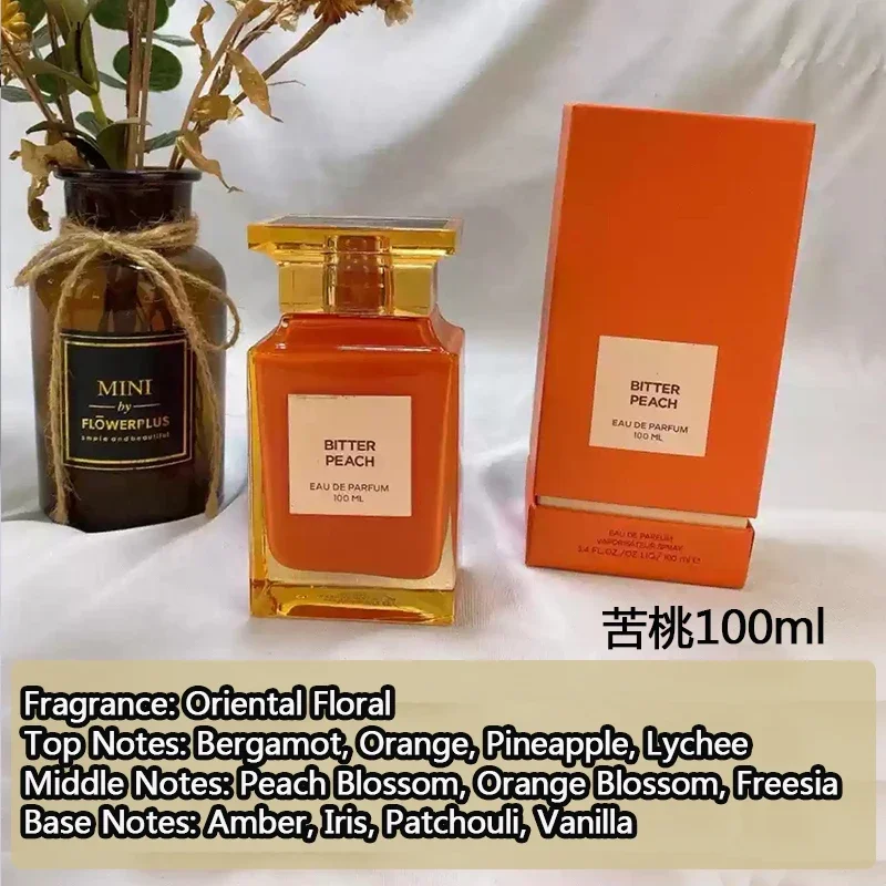 100 مللي عطر عالي الجودة للرجال عطر التبغ الوردي الكرز طويل الأمد فرمون عطر الأزهار للنساء
