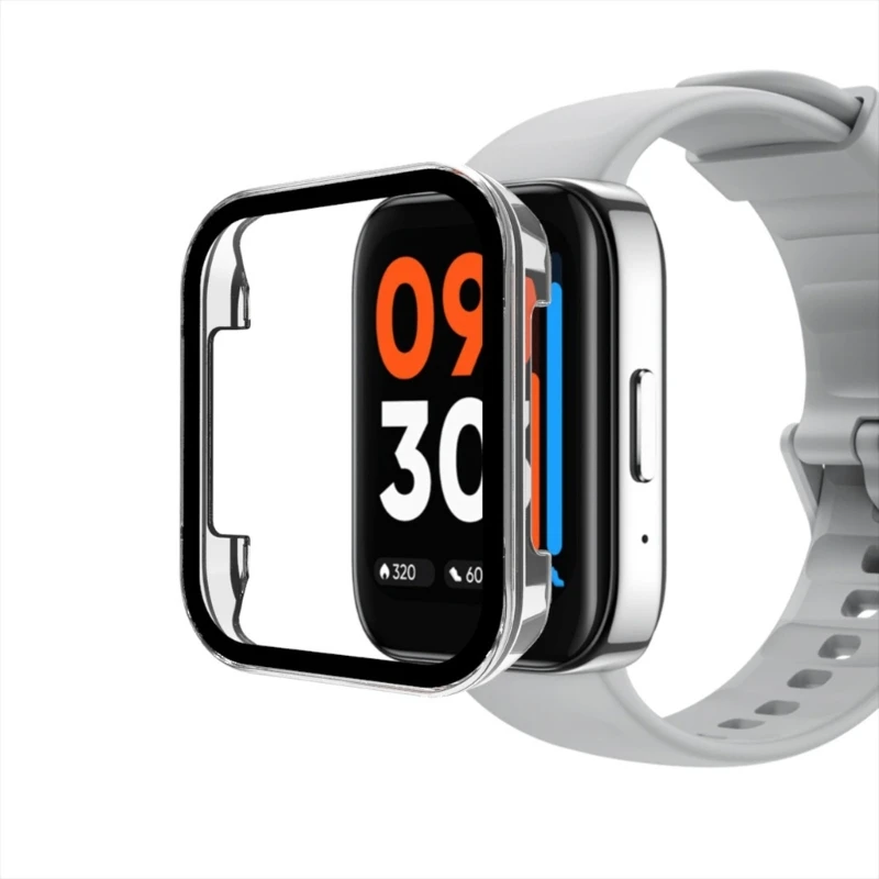 Smartwatch Screen Protector Cover for Realme Watch 3 Cover for Case Ultra-thin Replacement Bumper Housing for Shell