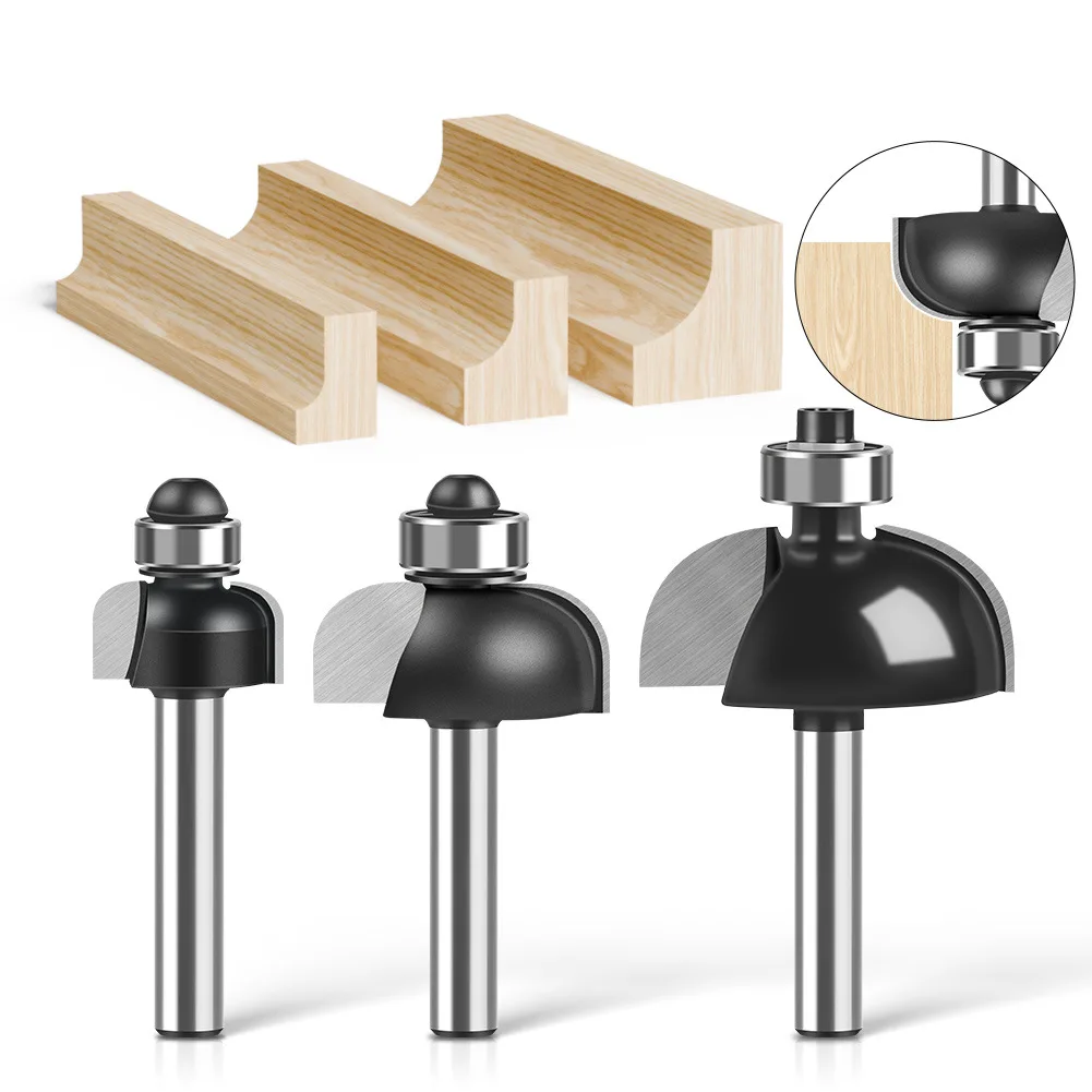 

1 шт. 1/2 "1/4" фреза с хвостовиком, фреза для фаски, профессиональная фреза для снятия фаски, деревообрабатывающий инструмент, круглая бухта