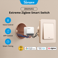 SONOFF ZBMINIR2 Extreme Sonoff Zbmini R2 Sonoff Zigbee Switch Tiny Size Wider Signal Detach Relay Mode Required Neutral Wire