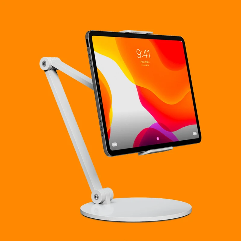 

Adjustable Tablet Stand Desk Phone Holder for Surface Pro/Go iPad Pro 12.9 Mini Air Samsung Galaxy Tab Xiaomi Lenovo Dell Tablet