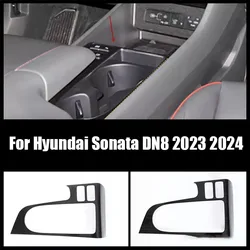 For Hyundai Sonata DN8 2024 Decorative frame for central control gear shift panel decorative frame for headlight control panel