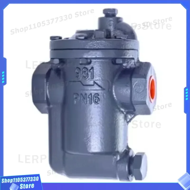Premium Inverted Bucket Steam Trap for Industrial Pipeline High Efficiency Condensate Drain Valve Durable Cast Iron Body