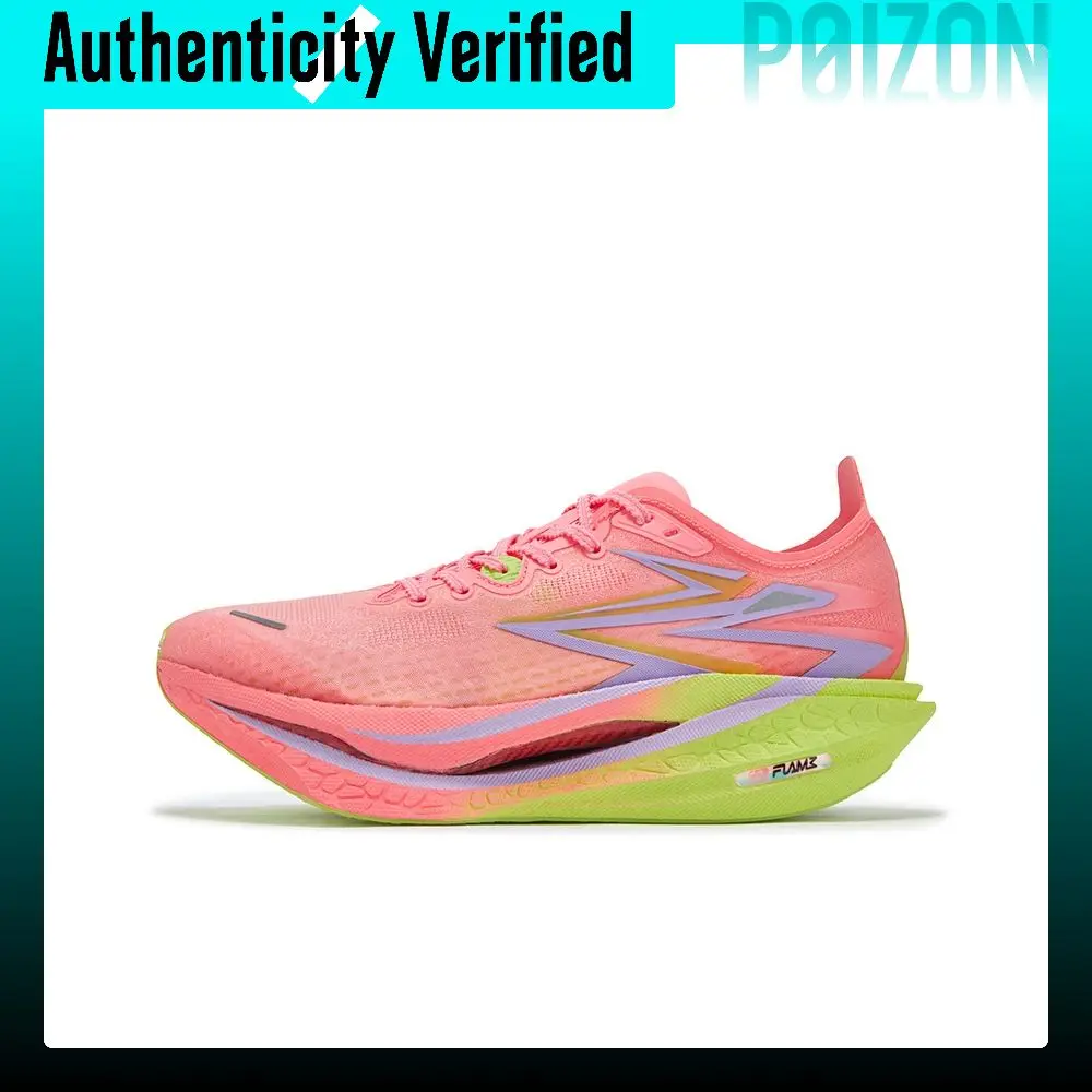361° Flame 4 Polyester Low top Full Length Carbon Plate Casual Marathon Long Distance Running Shoes Unisex 672522258F-2