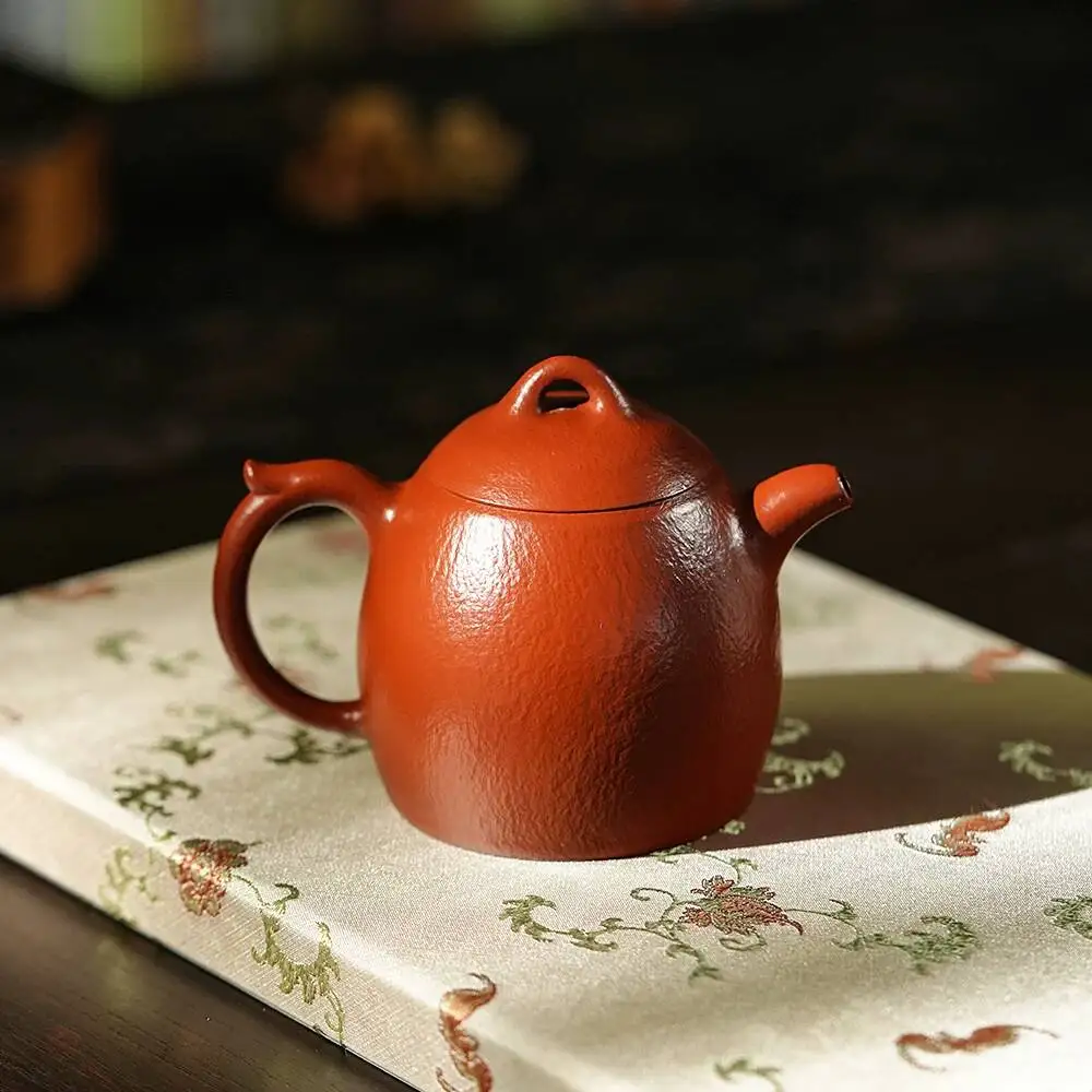 Yihu Chun High-End Yixing Purple Clay Teapot By Famous Artisan Ma Fangyuan, Purely Handmade Tea Brewing Pot, Original Mineral