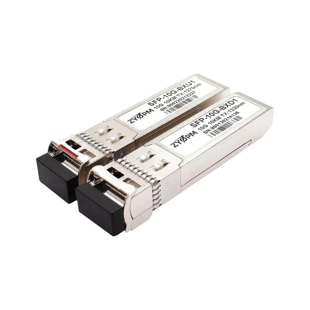 10G SFP+ BIDI 10-100Km, Transceiver 1270nm/1330nm dla Cisco SFP-10G-BX20D-I/SFP-10G-BX20U-I, Ubiquiti, Mikrotik, D-Link i innych — zdjęcie produktu 7