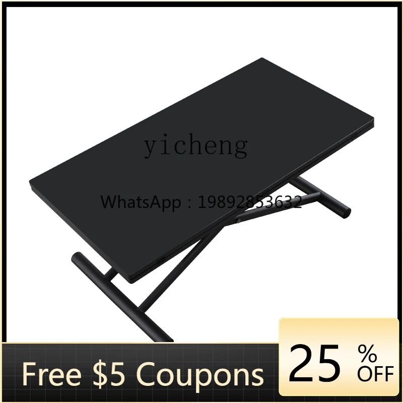 

U5 Folding Coffee Table Dual-Use Small Apartment Rental Multi-Function Lifting Tea Table