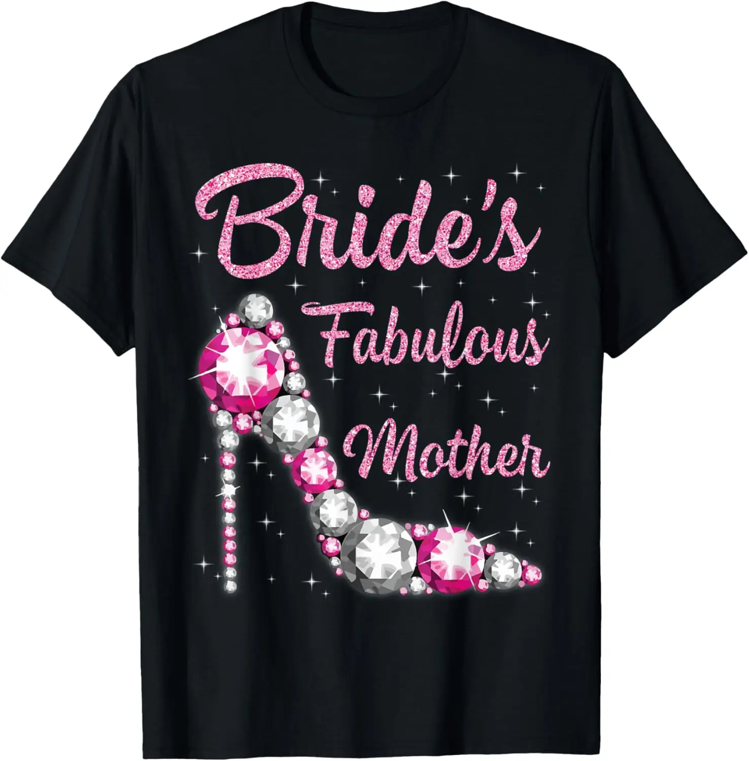

Mother's Fabulous Bride Happy Wedding Married Day Vintage T-Shirt