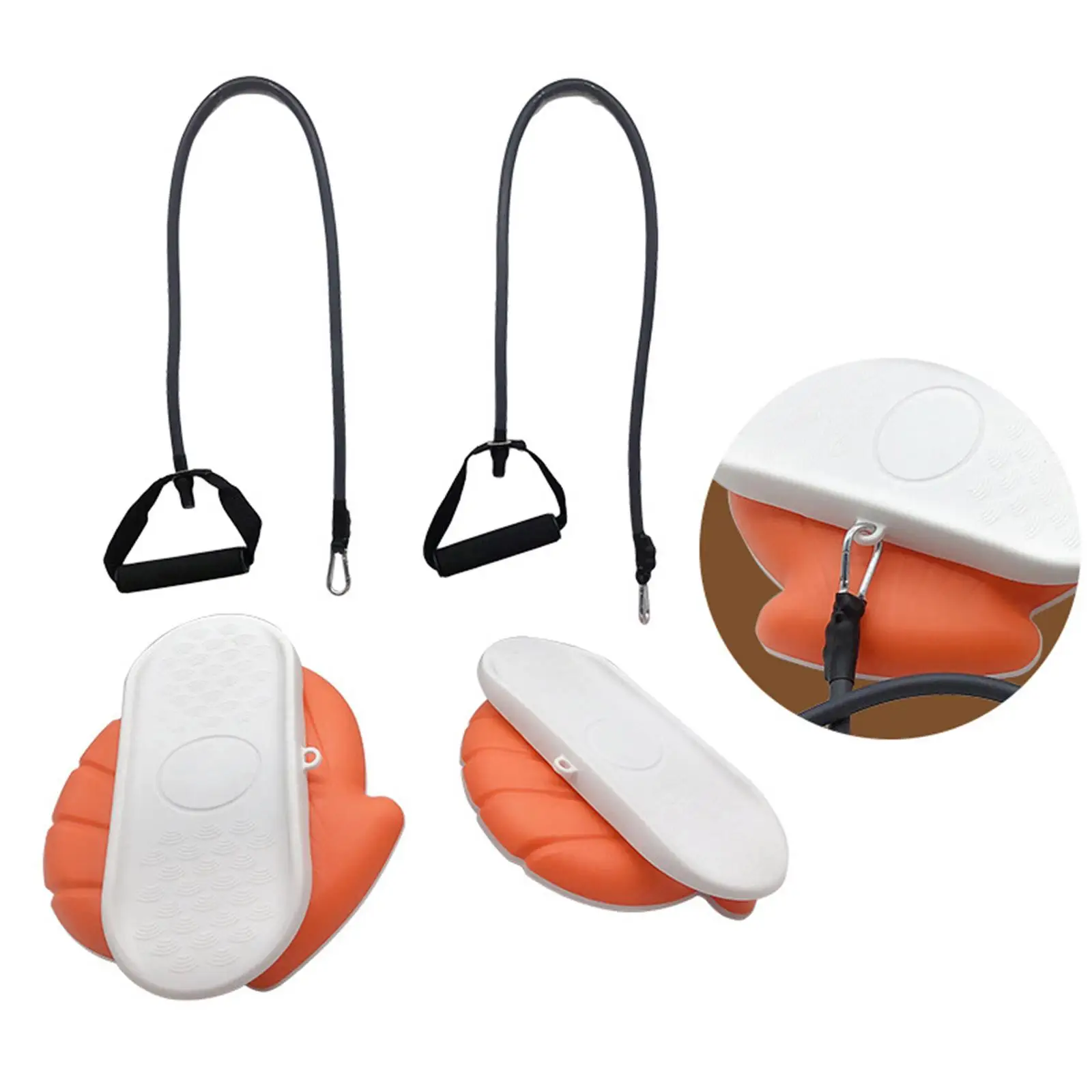 Split Waist Torsion Disc with Silent Grips for Exercise Arm Hips