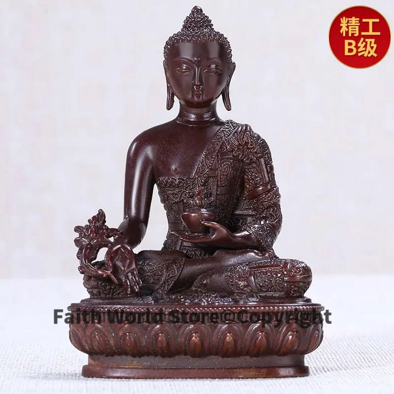 Wholesale Buddhist item small Buddha statue Vajrasattva Tara GUAN YIN Amitabha Medicine buddha Temple monk  Buddhist believer