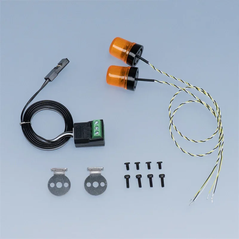 RC Truck LED 5V Daklichten Roterende Lamp voor 1/14 Tamiya SCANIA 770S R620 Volvo FH16 Benz Actros MAN TGX TGS Auto