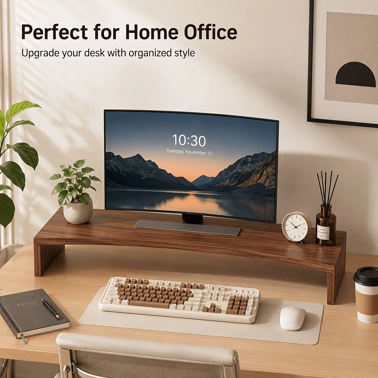 Computer with elevated desktop, multi-layer storage rack, dormitory office desk, student workstation storage rack