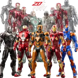 ZD Original Iron Man Legends Mk42 War Machine MK1 MK2 MK3 MK4 MK5 MK6 MK7 Spider Man Avengers Infinity War Action Figure