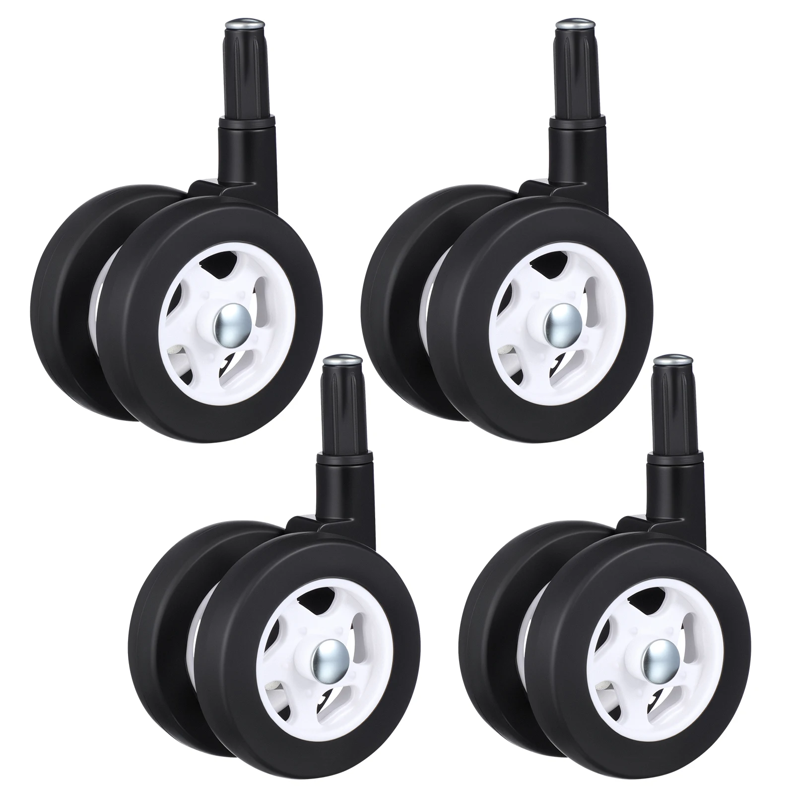 

4 Pcs Stroller Wheels Baby Walker Accessory Accessories with Replacement Kit Parts Pp Casters Toddler
