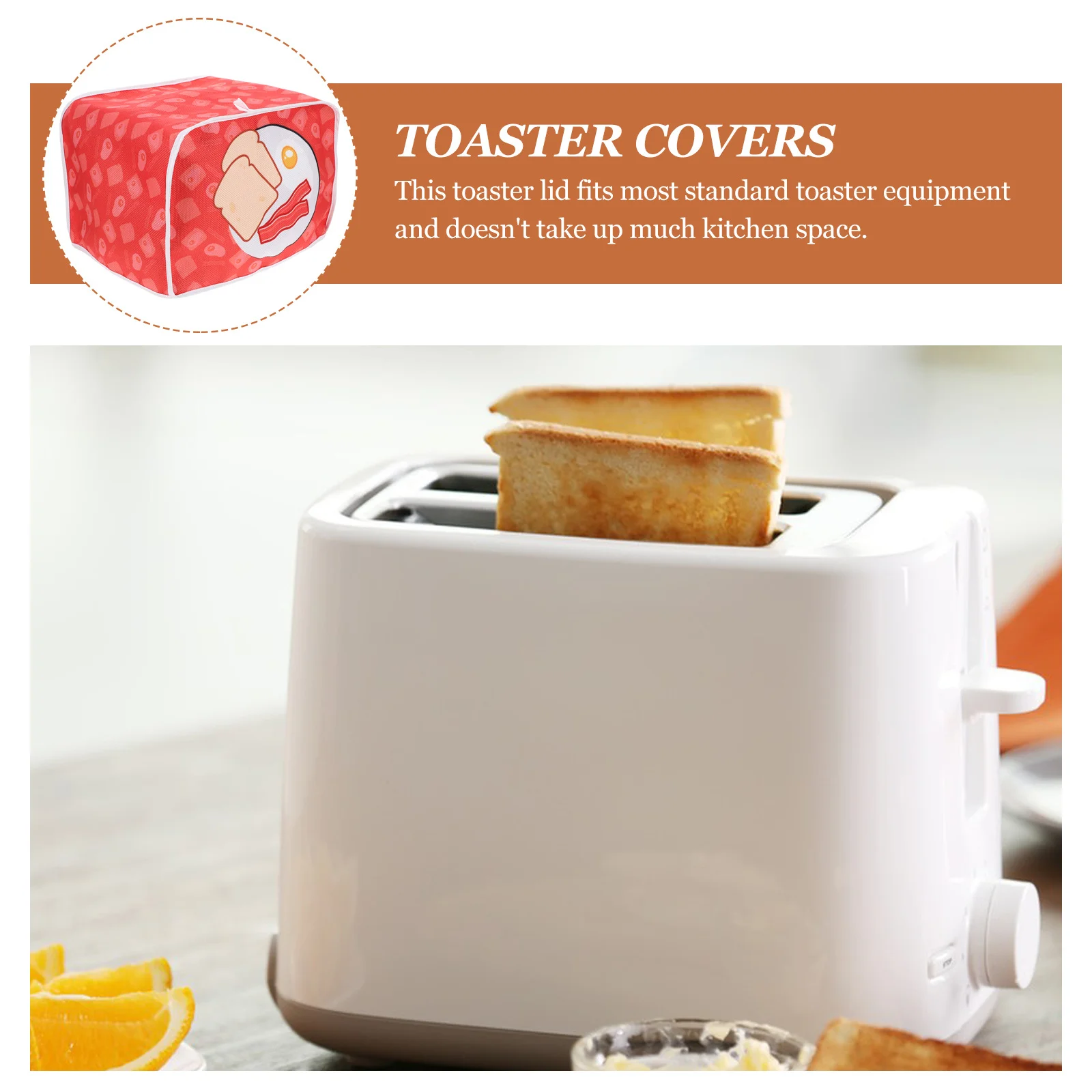 

Bread Machine Protector Cover with Resistance and Anti-Scratch Design for Toaster Dustproof Protection Kitchen