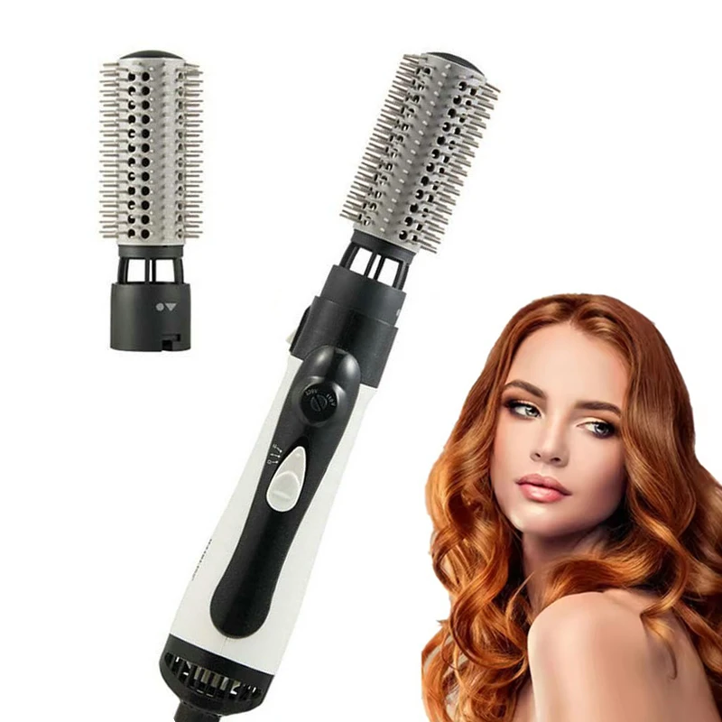 

3 in 1 Salon Hair Dryer with USB Powered Hot Air Brush and Blow Dryer Featuring Nylon Bristle and Plastic Material for Hotels