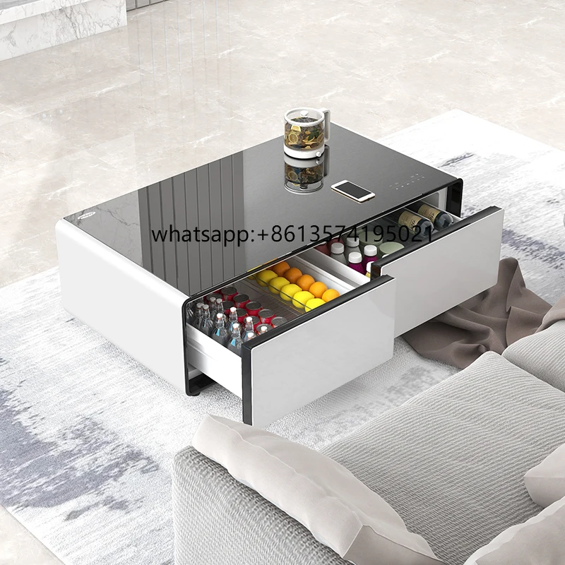 

Office Dedicated Smart Furniture Smart Coffee Table with Music Player and Touch Screen Home Living Room