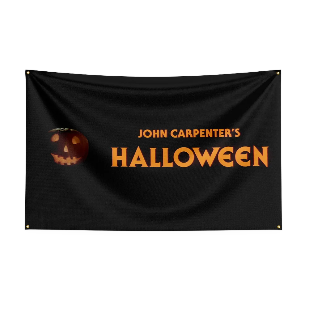 3x5 Ft Halloweens Flag Classic Horror Movie Flag Halloween Wall Hanging Banner Decor Movie Poster-m-Michael-Myers-The-ShapeS