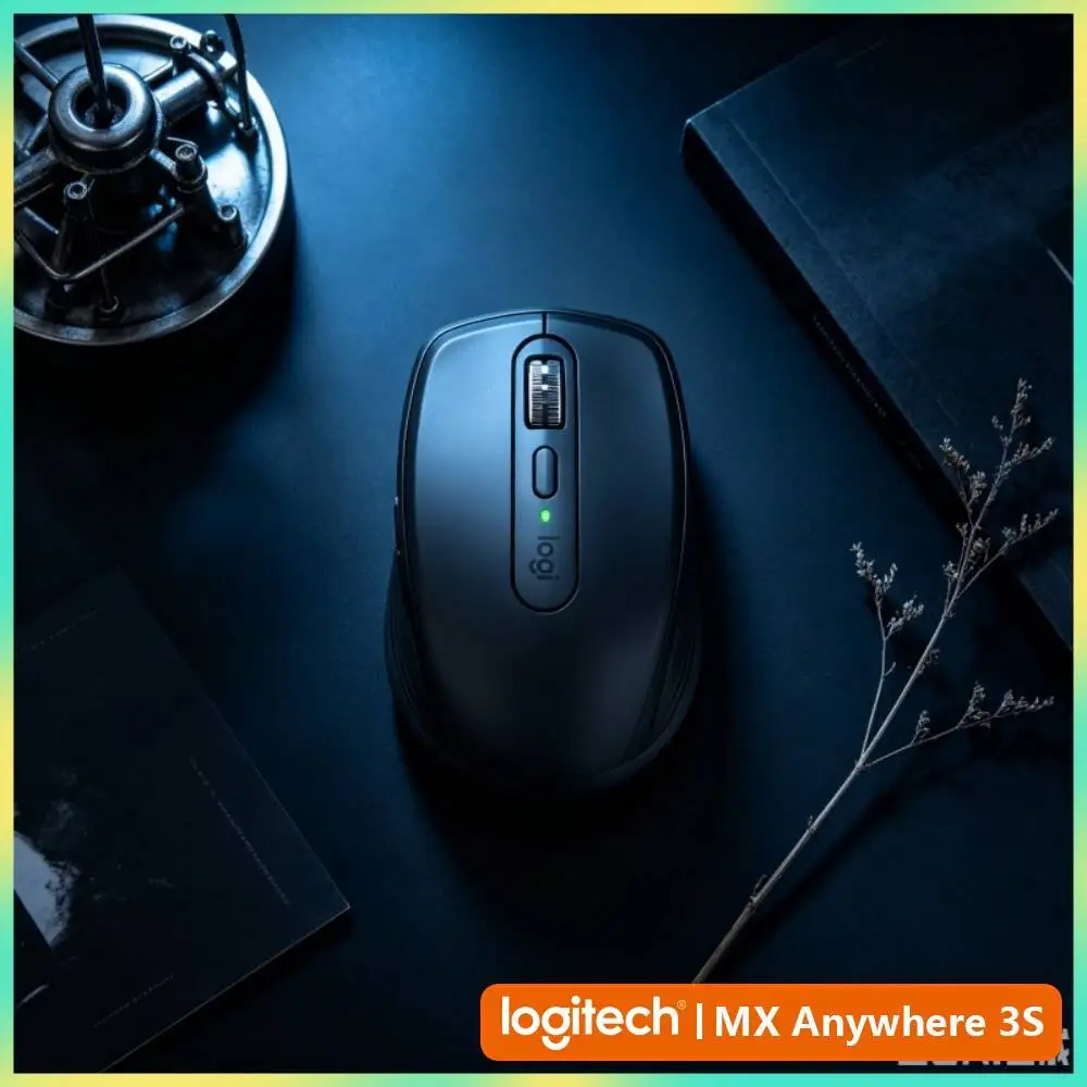 Professional MX Anywhere 3S - 8000 DPI, Hyper-Scroll, USB-C, Must-Have for Perfumer & Scent Blend Record