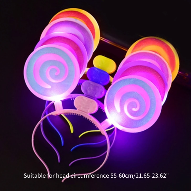 Delicate Photography Headband Halloween Teens Kids Luminous Multiple Hair Hoop