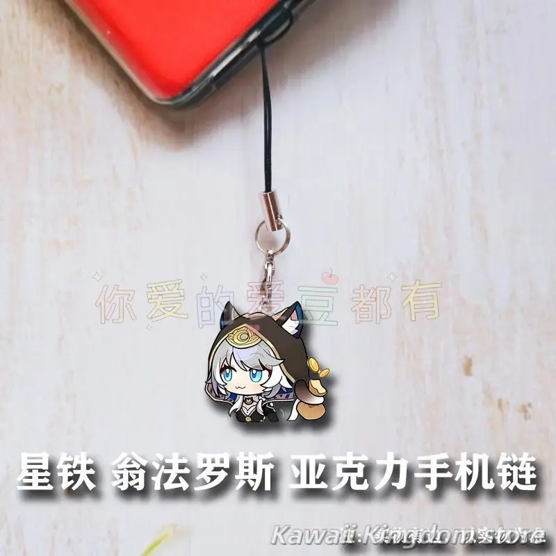 Honkai: Star Rail Cifera Anime Game Telefoonketting Telefoontouw Knoop Mobiele telefoon Lanyard Sleutelhanger Vrouw Meisje Tashanger