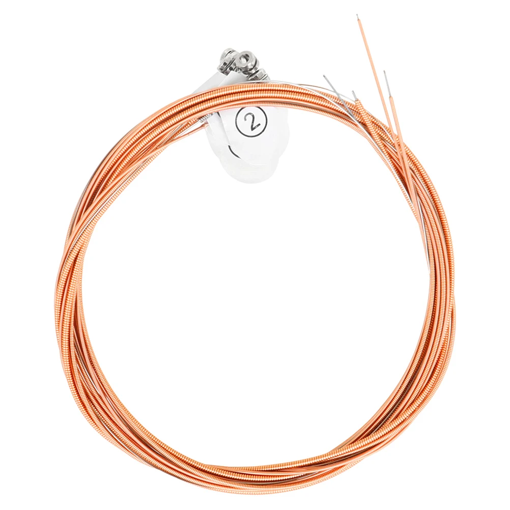 

1Set Rustproof Guitar Strings Durable Stable Material Comfortable Playing Guitar Replacement Strings