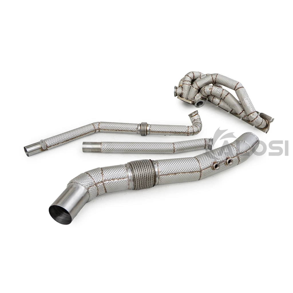 Heat-shielded exhaust turbo manifold for BMW M240 M340 M440 Gen2 B58 BMW G series chassis turbocharger T4 interface turbocharger