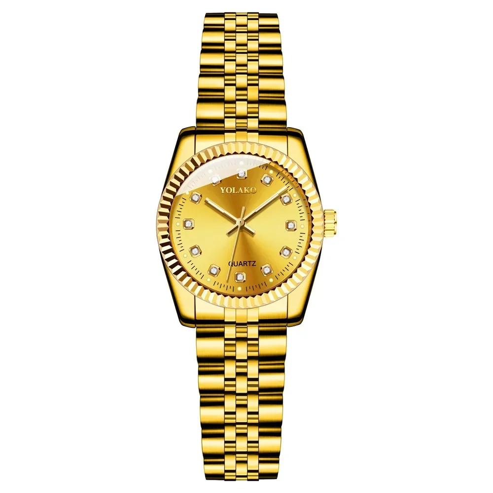 Nuovi orologi da polso da donna orologi al quarzo da donna di marca di lusso orologio da polso moda Casual in acciaio inossidabile Relogio Feminino